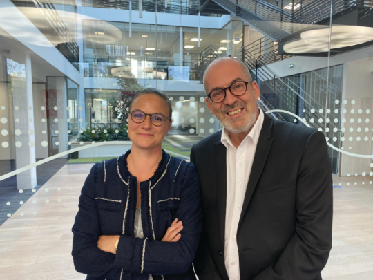 Aurelie Salmon, associée Legal, et Christophe Nony, associé Restructuring, chez KPMG.
